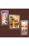 3-Pack Nature's Mirror Photo Frames - 2 Pieces 6x13 Inch & 1 Piece 10x13 Inch - Rustic Wall Art for Home & Office Decor - Botanical Wall Hanging for Living Room, Bedr 3-Pack Nature's Mirror Photo Frames - 2 Pieces 6x13 Inch & 1 Piece 10x13 Inch - Rustic Wall Art for Home & Office Decor - Botanical Wall Hanging for Living Room, Bedr