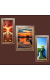 3-Pack The Geometry of Water and Wood Photo Frames - 2 Pieces 6x13 Inch & 1 Piece 10x13 Inch - Rustic Wall Art for Home & Office Decor - Botanical Wall Hanging for Living Room, Bedroom, 3-Pack The Geometry of Water and Wood Photo Frames - 2 Pieces 6x13 Inch & 1 Piece 10x13 Inch - Rustic Wall Art for Home & Office Decor - Botanical Wall Hanging for Living Room, Bedroom,