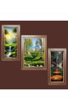 3-Pack The World in a Single Frame Photo Frames - 2 Pieces 6x13 Inch & 1 Piece 10x13 Inch - Rustic Wall Art for Home & Office Decor - Botanical Wall Hanging for Living Room, Bedroom, or 3-Pack The World in a Single Frame Photo Frames - 2 Pieces 6x13 Inch & 1 Piece 10x13 Inch - Rustic Wall Art for Home & Office Decor - Botanical Wall Hanging for Living Room, Bedroom, or