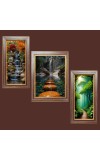 3-Pack Exploring Untouched Landscapes Photo Frames - 2 Pieces 6x13 Inch & 1 Piece 10x13 Inch - Rustic Wall Art for Home & Office Decor - Botanical Wall Hanging for Living Room, Bedroom, 3-Pack Exploring Untouched Landscapes Photo Frames - 2 Pieces 6x13 Inch & 1 Piece 10x13 Inch - Rustic Wall Art for Home & Office Decor - Botanical Wall Hanging for Living Room, Bedroom,