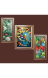 3-Pack Beautiful fish painting Photo Frames - 2 Pieces 6x13 Inch & 1 Piece 10x13 Inch - Rustic Wall Art for Home & Office Decor - Botanical Wall Hanging for Living Room, Bedroom, or Wor 3-Pack Beautiful fish painting Photo Frames - 2 Pieces 6x13 Inch & 1 Piece 10x13 Inch - Rustic Wall Art for Home & Office Decor - Botanical Wall Hanging for Living Room, Bedroom, or Wor