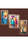 3-Pack Birds and flowers and butterflies painting Photo Frames - 2 Pieces 6x13 Inch & 1 Piece 10x13 Inch - Rustic Wall Art for Home & Office Decor - Botanical Wall Hanging for Living Ro 3-Pack Birds and flowers and butterflies painting Photo Frames - 2 Pieces 6x13 Inch & 1 Piece 10x13 Inch - Rustic Wall Art for Home & Office Decor - Botanical Wall Hanging for Living Ro