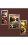 3-Pack Beautiful sun rise Photo Frames - 2 Pieces 6x13 Inch & 1 Piece 10x13 Inch - Rustic Wall Art for Home & Office Decor - Botanical Wall Hanging for Living Room, Bedroom, or Worksp 3-Pack Beautiful sun rise Photo Frames - 2 Pieces 6x13 Inch & 1 Piece 10x13 Inch - Rustic Wall Art for Home & Office Decor - Botanical Wall Hanging for Living Room, Bedroom, or Worksp