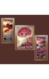 3-Pack Nature's Embrace Photo Frames - 2 Pieces 6x13 Inch & 1 Piece 10x13 Inch - Rustic Wall Art for Home & Office Decor - Botanical Wall Hanging for Living Room, Bed 3-Pack Nature's Embrace Photo Frames - 2 Pieces 6x13 Inch & 1 Piece 10x13 Inch - Rustic Wall Art for Home & Office Decor - Botanical Wall Hanging for Living Room, Bed
