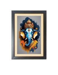 Beautiful Beautiful TheGanesh Photo Frame - 11x15 Inch Black 1-Inch Frame with Mount Paper - Perfect for Home Decor, Living Room & Office