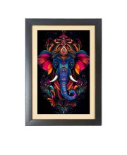 Beautiful Beautiful TheGanesh Photo Frame - 11x15 Inch Black 1-Inch Frame with Mount Paper - Perfect for Home Decor, Living Room & Office