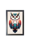 Beautiful Beautiful Owl Photo Frame - 11x15 Inch Black 1-Inch Frame with Mount Paper - Perfect for Home Decor, Living Room & Office