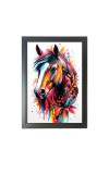 Beautiful Beautiful Horse Photo Frame - 11x15 Inch Black 1-Inch Frame with Mount Paper - Perfect for Home Decor, Living Room & Office Beautiful Beautiful Horse Photo Frame - 11x15 Inch Black 1-Inch Frame with Mount Paper - Perfect for Home Decor, Living Room & Office