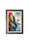 Beautiful Beautiful Mountain with river Photo Frame - 11x15 Inch Black 1-Inch Frame with Mount Paper - Perfect for Home Decor, Living Room & Office Beautiful Beautiful Mountain with river Photo Frame - 11x15 Inch Black 1-Inch Frame with Mount Paper - Perfect for Home Decor, Living Room & Office