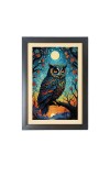 Beautiful Beautiful Owl Photo Frame - 11x15 Inch Black 1-Inch Frame with Mount Paper - Perfect for Home Decor, Living Room & Office Beautiful Beautiful Owl Photo Frame - 11x15 Inch Black 1-Inch Frame with Mount Paper - Perfect for Home Decor, Living Room & Office