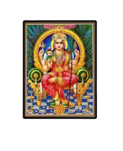 Maa Tripura Sundari  Laminated Photo  - 5x7 Inches, Divine Blessings for Home & Office and Temple Decoration