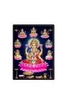 AshtaMaa Lakshmi Laminated Photo - 5x7 Inches, Divine Blessings for Home & Office and Temple Decoration AshtaMaa Lakshmi Laminated Photo - 5x7 Inches, Divine Blessings for Home & Office and Temple Decoration