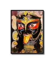 Boro Maa Laminated Photo  - 5x7 Inches, Divine Blessings for Home & Office and Temple Decoration