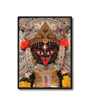 Boro Maa Laminated Photo  - 5x7 Inches, Divine Blessings for Home & Office and Temple Decoration