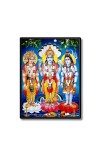 Brahma Lord Vishnu & Shiva Laminated Photo - 5x7 Inches, Divine Blessings for Home & Office and Temple Decoration Brahma Lord Vishnu & Shiva Laminated Photo - 5x7 Inches, Divine Blessings for Home & Office and Temple Decoration