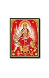 Maa Durga Laminated Photo  - 5x7 Inches, Divine Blessings for Home & Office and Temple Decoration