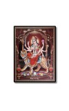 Maa Durga Laminated Photo  - 5x7 Inches, Divine Blessings for Home & Office and Temple Decoration
