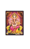 Lord Ganesh Laminated Photo - 5x7 Inches, Divine Blessings for Home & Office and Temple Decoration Lord Ganesh Laminated Photo - 5x7 Inches, Divine Blessings for Home & Office and Temple Decoration