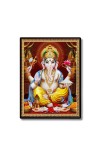 Lord Ganesh Laminated Photo - 5x7 Inches, Divine Blessings for Home & Office and Temple Decoration Lord Ganesh Laminated Photo - 5x7 Inches, Divine Blessings for Home & Office and Temple Decoration