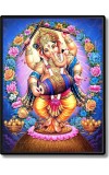 Lord Ganesh Laminated Photo - 5x7 Inches, Divine Blessings for Home & Office and Temple Decoration Lord Ganesh Laminated Photo - 5x7 Inches, Divine Blessings for Home & Office and Temple Decoration