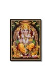 Lord Ganesh Laminated Photo - 5x7 Inches, Divine Blessings for Home & Office and Temple Decoration Lord Ganesh Laminated Photo - 5x7 Inches, Divine Blessings for Home & Office and Temple Decoration