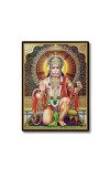 Sri Hanuman Laminated Photo - 5x7 Inches, Divine Blessings for Home & Office and Temple Decoration Sri Hanuman Laminated Photo - 5x7 Inches, Divine Blessings for Home & Office and Temple Decoration