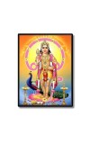 Kartikeya Laminated Photo  - 5x7 Inches, Divine Blessings for Home & Office and Temple Decoration