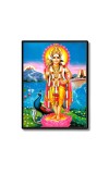 Kartikeya Laminated Photo  - 5x7 Inches, Divine Blessings for Home & Office and Temple Decoration