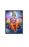 Sri Krishna Laminated Photo - 5x7 Inches, Divine Blessings for Home & Office and Temple Decoration Sri Krishna Laminated Photo - 5x7 Inches, Divine Blessings for Home & Office and Temple Decoration