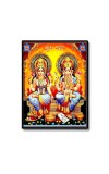 Lakshmi & Lord Ganesh Laminated Photo - 5x7 Inches, Divine Blessings for Home & Office and Temple Decoration Lakshmi & Lord Ganesh Laminated Photo - 5x7 Inches, Divine Blessings for Home & Office and Temple Decoration