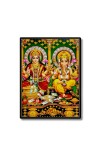 Lakshmi & Lord Ganesh Laminated Photo - 5x7 Inches, Divine Blessings for Home & Office and Temple Decoration Lakshmi & Lord Ganesh Laminated Photo - 5x7 Inches, Divine Blessings for Home & Office and Temple Decoration