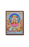 Maa Lakshmi Maa Saraswati & Lord Ganesh Laminated Photo - 5x7 Inches, Divine Blessings for Home & Office and Temple Decoration Maa Lakshmi Maa Saraswati & Lord Ganesh Laminated Photo - 5x7 Inches, Divine Blessings for Home & Office and Temple Decoration