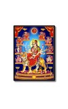 Nava Maa Durga Laminated Photo  - 5x7 Inches, Divine Blessings for Home & Office and Temple Decoration