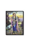 Sri Radha Laminated Photo - 5x7 Inches, Divine Blessings for Home & Office and Temple Decoration Sri Radha Laminated Photo - 5x7 Inches, Divine Blessings for Home & Office and Temple Decoration