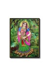 Sri Radha Laminated Photo - 5x7 Inches, Divine Blessings for Home & Office and Temple Decoration Sri Radha Laminated Photo - 5x7 Inches, Divine Blessings for Home & Office and Temple Decoration