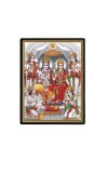 Sri Ram Darbar Laminated Photo - 5x7 Inches, Divine Blessings for Home & Office and Temple Decoration Sri Ram Darbar Laminated Photo - 5x7 Inches, Divine Blessings for Home & Office and Temple Decoration
