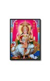 Maa Saraswati Laminated Photo - 5x7 Inches, Divine Blessings for Home & Office and Temple Decoration Maa Saraswati Laminated Photo - 5x7 Inches, Divine Blessings for Home & Office and Temple Decoration