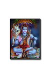 Shiva Laminated Photo - 5x7 Inches, Divine Blessings for Home & Office and Temple Decoration Shiva Laminated Photo - 5x7 Inches, Divine Blessings for Home & Office and Temple Decoration
