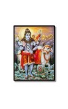 Shiva Laminated Photo - 5x7 Inches, Divine Blessings for Home & Office and Temple Decoration Shiva Laminated Photo - 5x7 Inches, Divine Blessings for Home & Office and Temple Decoration