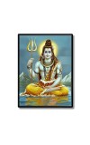 Shiva Laminated Photo - 5x7 Inches, Divine Blessings for Home & Office and Temple Decoration Shiva Laminated Photo - 5x7 Inches, Divine Blessings for Home & Office and Temple Decoration
