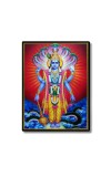 Vishnu  Laminated Photo  - 5x7 Inches, Divine Blessings for Home & Office and Temple Decoration