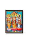 Brahma Lord Vishnu & Shiva Laminated Photo - 5x7 Inches, Divine Blessings for Home & Office and Temple Decoration Brahma Lord Vishnu & Shiva Laminated Photo - 5x7 Inches, Divine Blessings for Home & Office and Temple Decoration