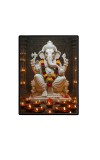 Lord Ganesh Laminated Photo - 5x7 Inches, Divine Blessings for Home & Office and Temple Decoration Lord Ganesh Laminated Photo - 5x7 Inches, Divine Blessings for Home & Office and Temple Decoration