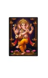 Lord Ganesh Laminated Photo - 5x7 Inches, Divine Blessings for Home & Office and Temple Decoration Lord Ganesh Laminated Photo - 5x7 Inches, Divine Blessings for Home & Office and Temple Decoration