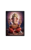 Lord Ganesh Laminated Photo - 5x7 Inches, Divine Blessings for Home & Office and Temple Decoration Lord Ganesh Laminated Photo - 5x7 Inches, Divine Blessings for Home & Office and Temple Decoration