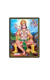 Sri Hanuman Laminated Photo - 5x7 Inches, Divine Blessings for Home & Office and Temple Decoration Sri Hanuman Laminated Photo - 5x7 Inches, Divine Blessings for Home & Office and Temple Decoration