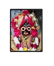 Lord Jagannath Laminated Photo  - 5x7 Inches, Divine Blessings for Home & Office and Temple Decoration
