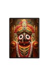 Lord Jagannath Laminated Photo - 5x7 Inches, Divine Blessings for Home & Office and Temple Decoration Lord Jagannath Laminated Photo - 5x7 Inches, Divine Blessings for Home & Office and Temple Decoration