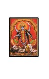 Maa Kali Laminated Photo  - 5x7 Inches, Divine Blessings for Home & Office and Temple Decoration