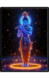 Sri Krishna Laminated Photo - 5x7 Inches, Divine Blessings for Home & Office and Temple Decoration Sri Krishna Laminated Photo - 5x7 Inches, Divine Blessings for Home & Office and Temple Decoration